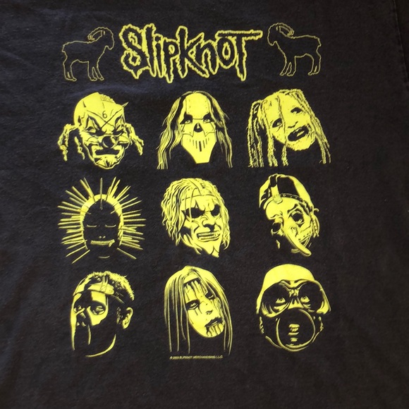 💥SOLD Vintage Slipknot Concert Tshirt - Picture 2 of 5